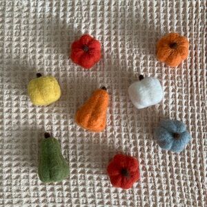 Mini Felt Autumn Harvest Decor Set
